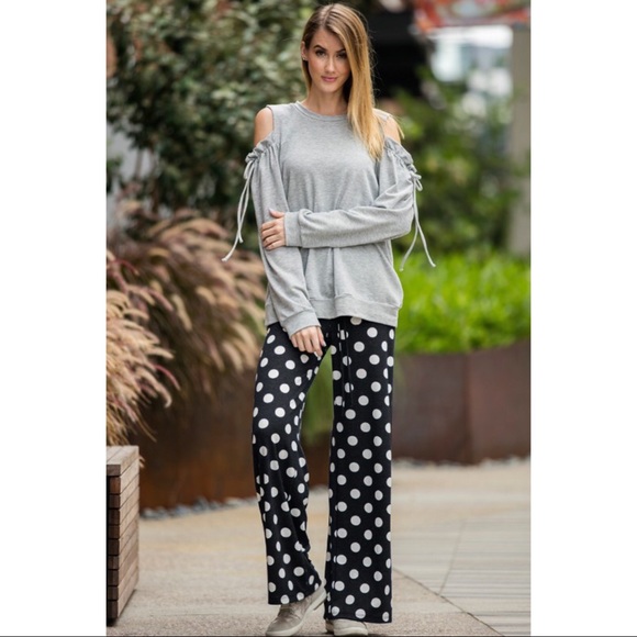 🌺5⭐️Best Seller Wide Leg Drawstring Joggers - Picture 4 of 7